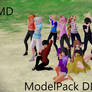 [MMD] Mystreet Season 6 ModelPack DL!