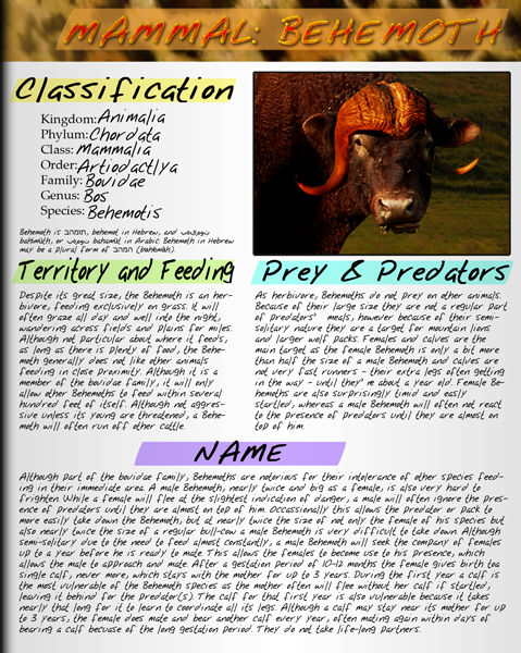 Behemoth Information by alizarinerose on DeviantArt