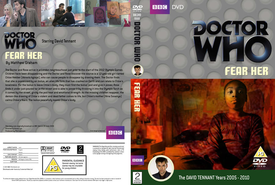 Doctor Who Fear Her Classic Cover