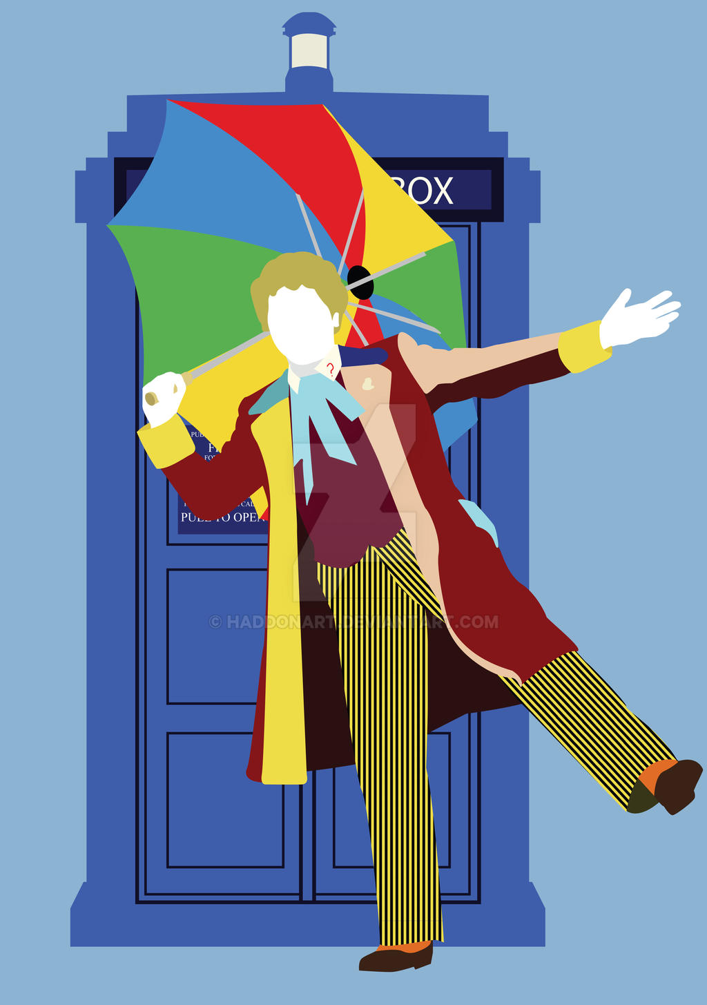 Six and the TARDIS