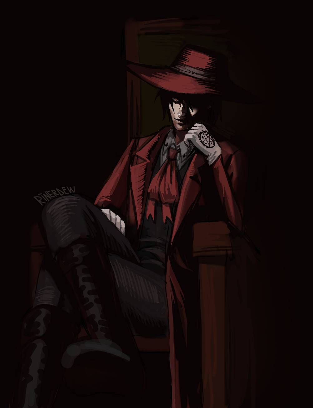 Hellsing: Alucard by chickenoverlord on DeviantArt