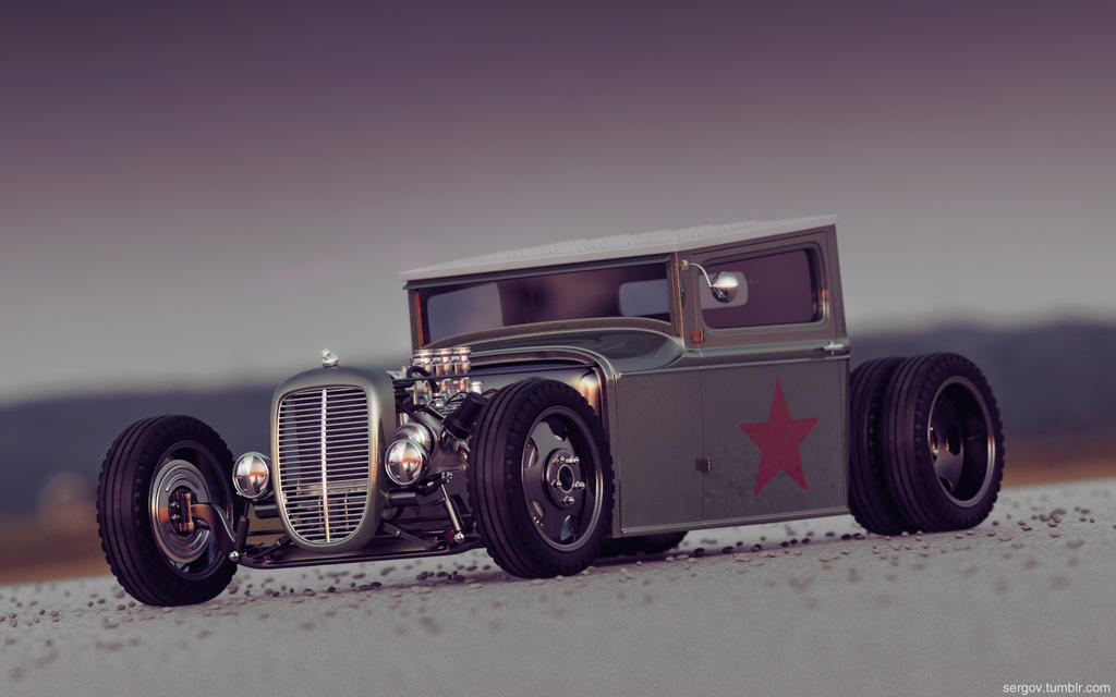 Gaz AA Hot Rod Front