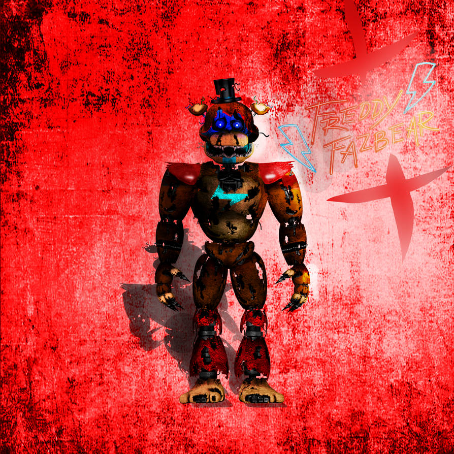 Nightmare Glamrock Freddy by Lu314 on DeviantArt