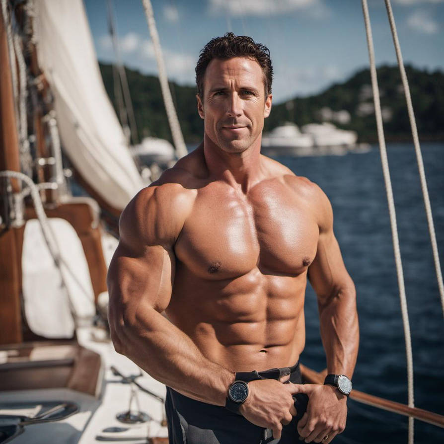 Chris Cuomo on a fishing trip with his new boat by Koyaanisqatsi12 on