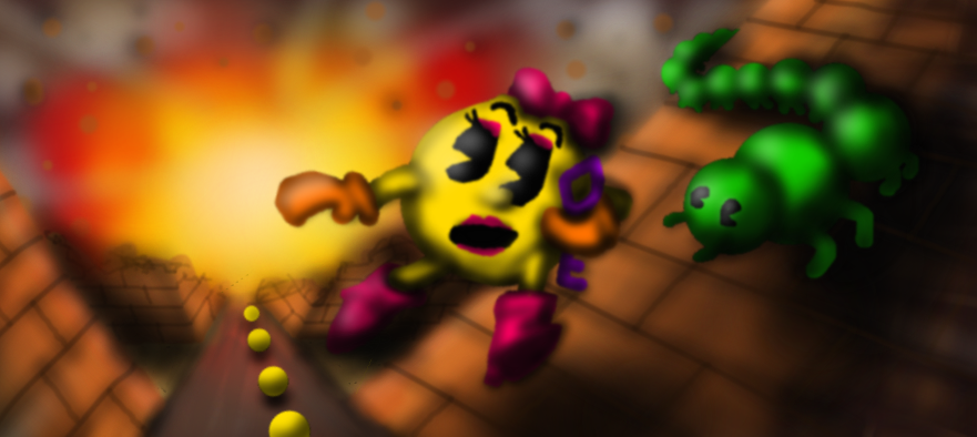 Ms. Pac-Man Maze Madness