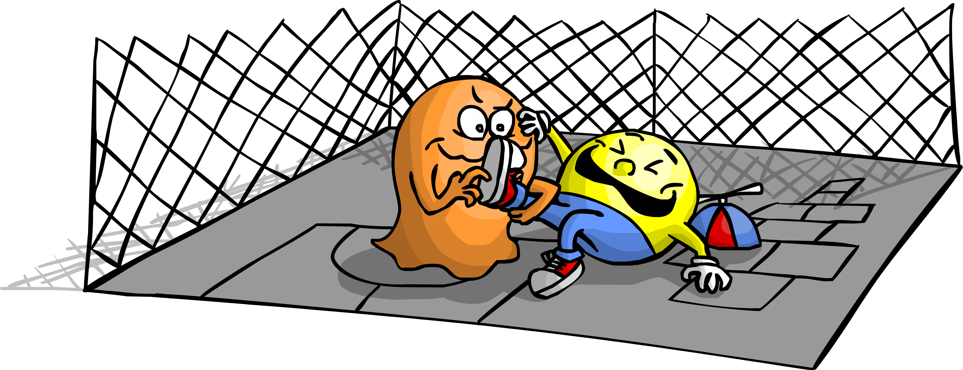 Pac-Man Random Animated Character Doodle! by AshumBesher on DeviantArt