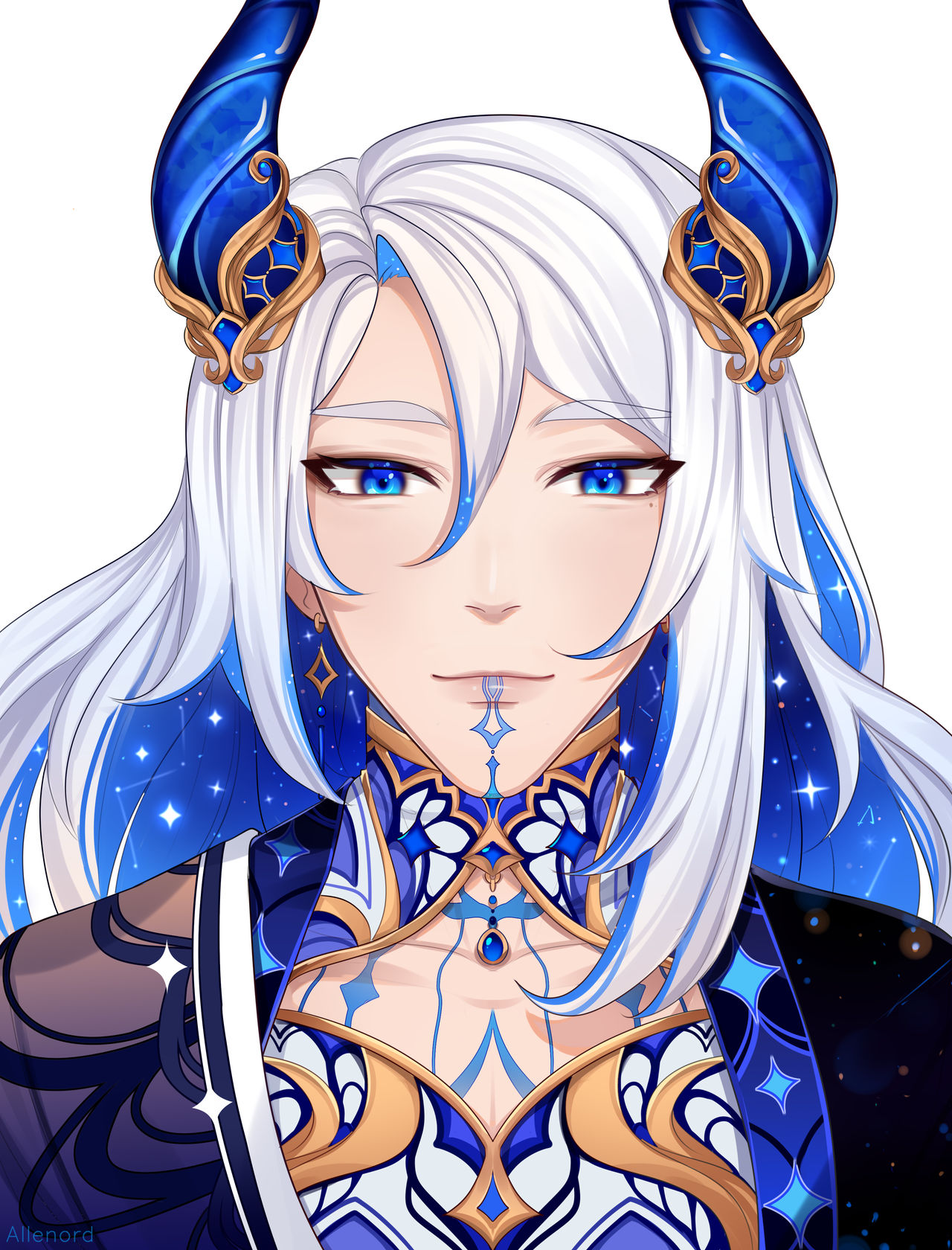 OC portrait by Allenord on DeviantArt