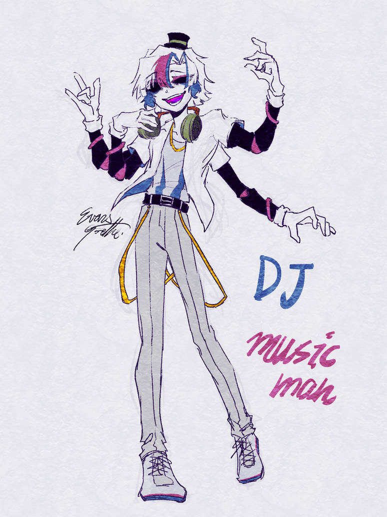 DJ Music Man By EvansGoethe On DeviantArt dj-music-man-by-evansgoethe-on-deviantart