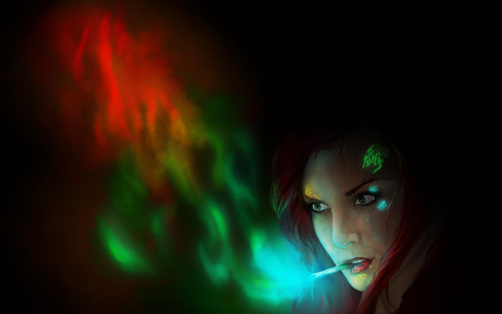 Aurora's Cigarette by para-vine