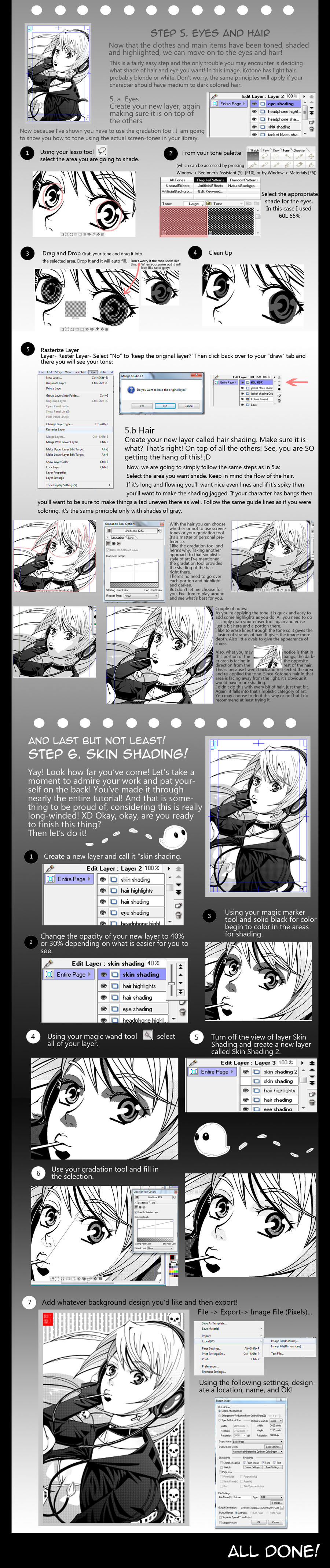 Screentone Tutorial Prt 2