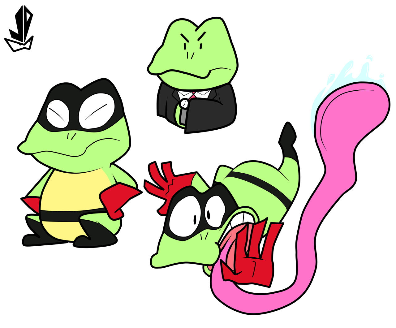 Super frog by ElSrL on DeviantArt