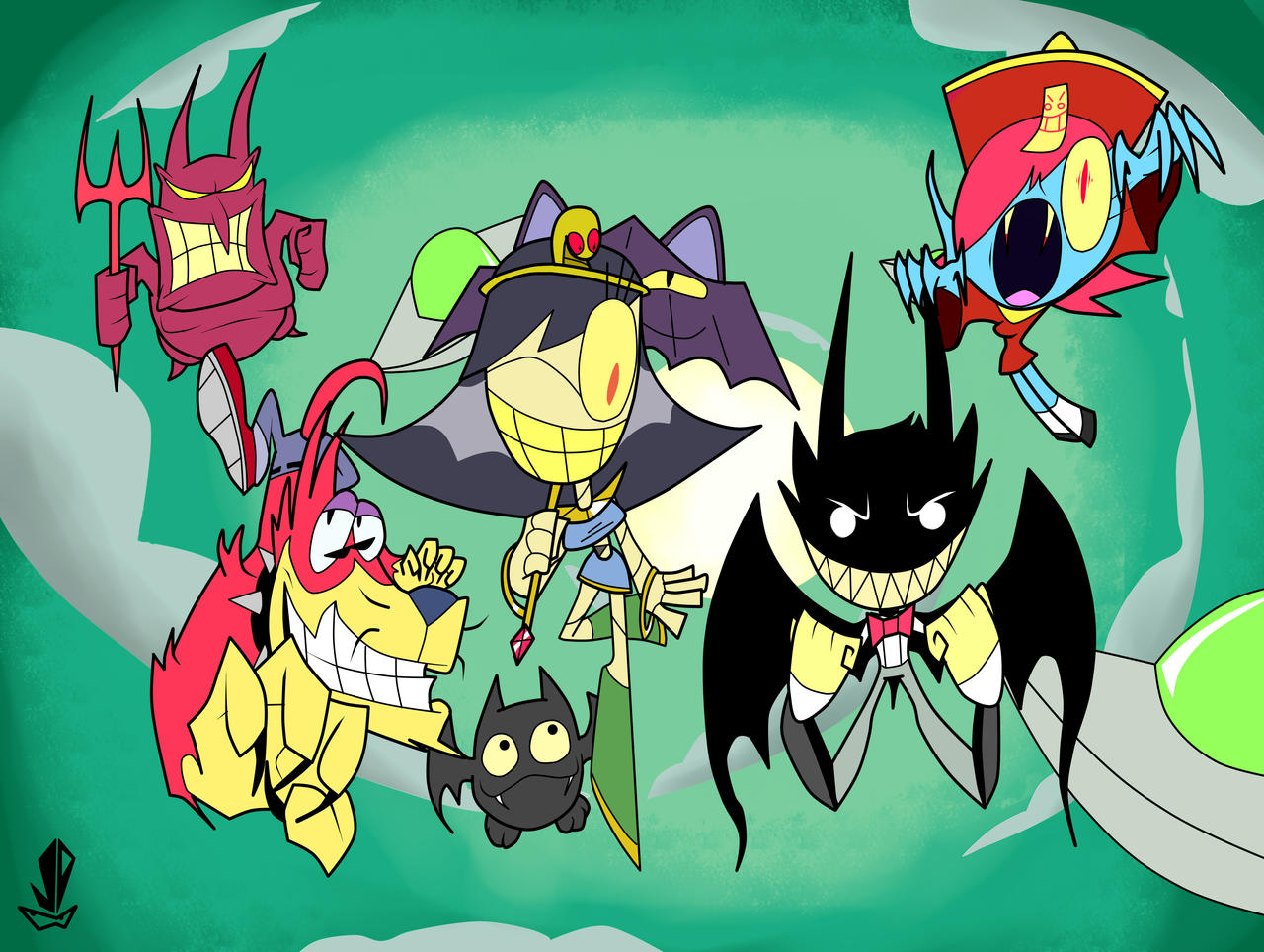 Monster Night by ElSrL on DeviantArt