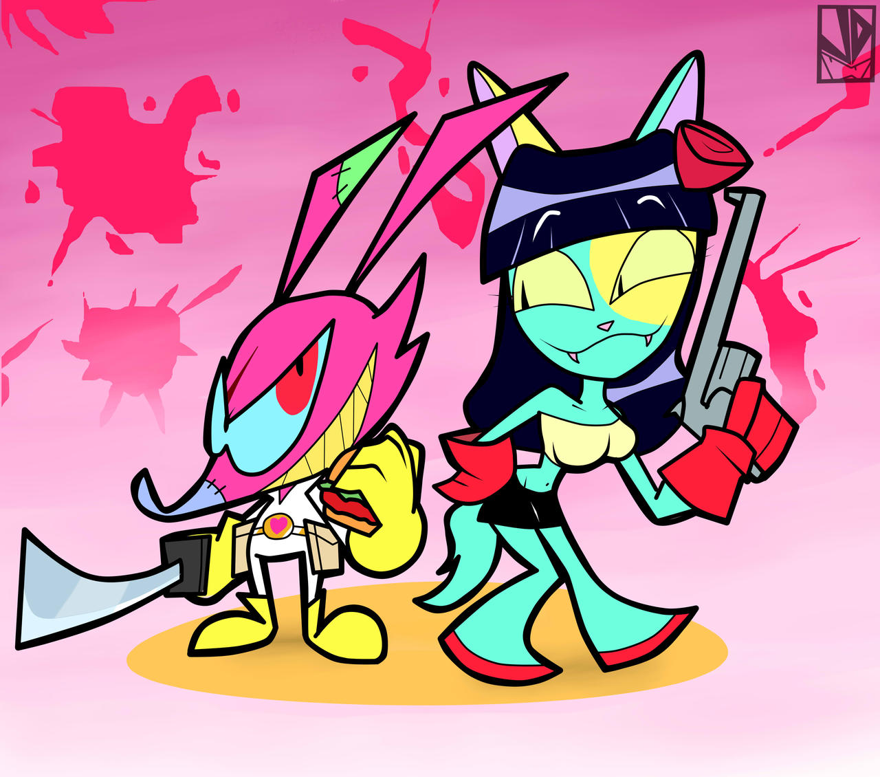 Ann Rats evil rat and Ann cat by ElSrL on DeviantArt