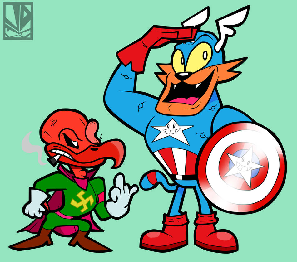 Captain americat and Red Condor by ElSrL on DeviantArt