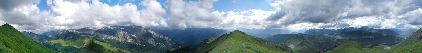 French Alps Panorama