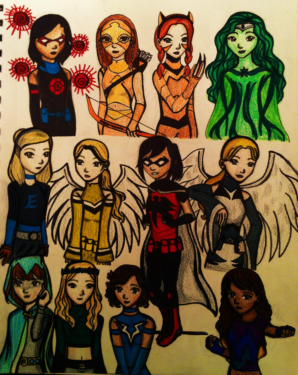 Deviantart Generation Nation Evolution Comics: The Generation by LarkTheGirlWonder29 on DeviantArt