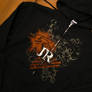 Joan Red hoodie water base ink