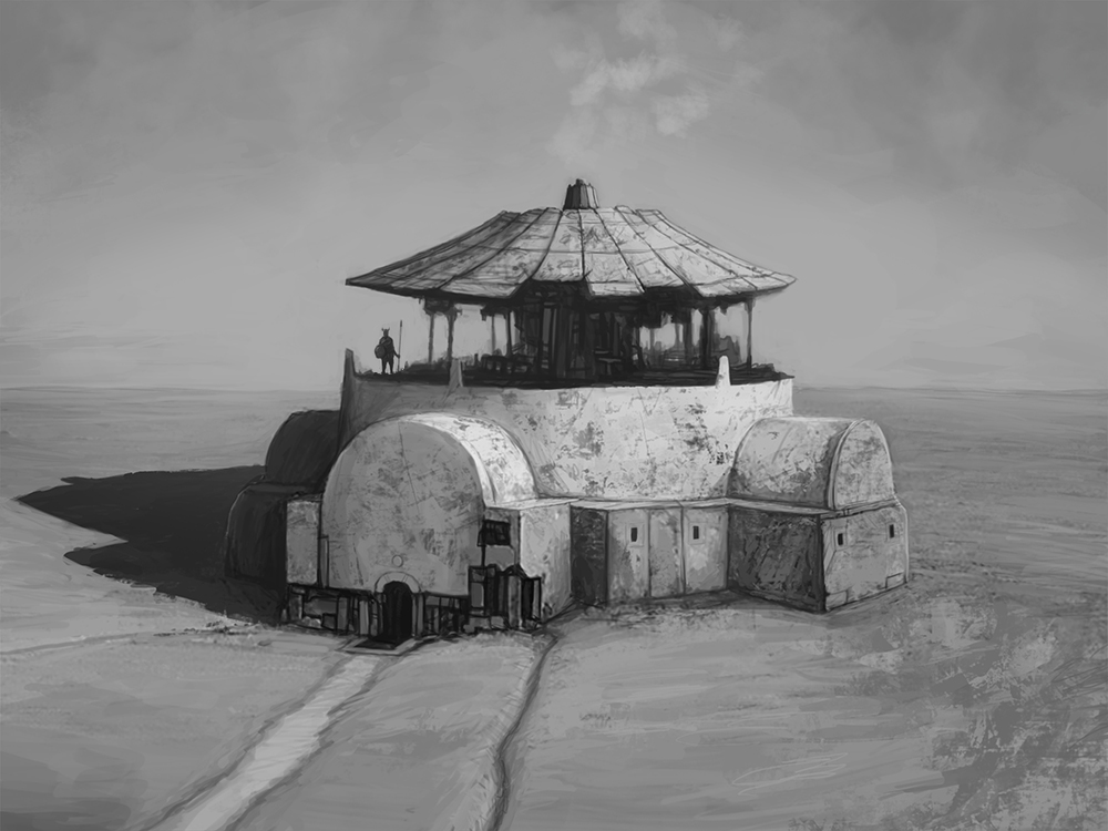 Commission: Desert Cookhut