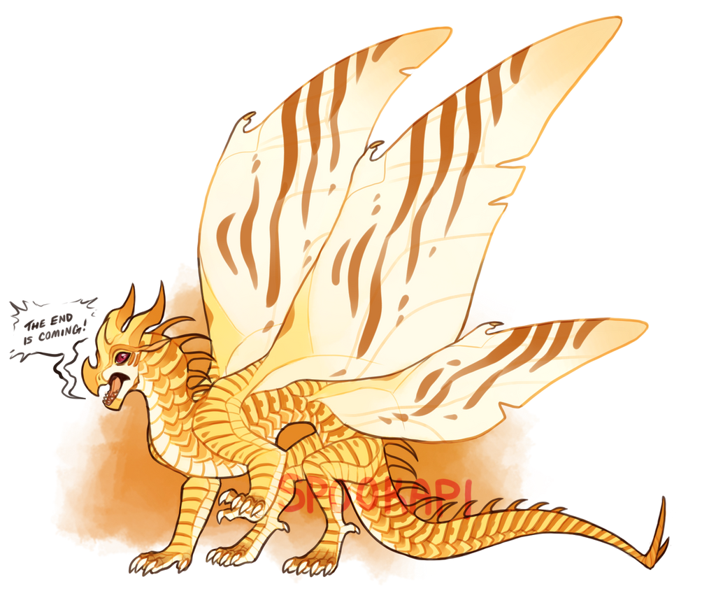 an interesting albino hivewing adopt by Spookapi