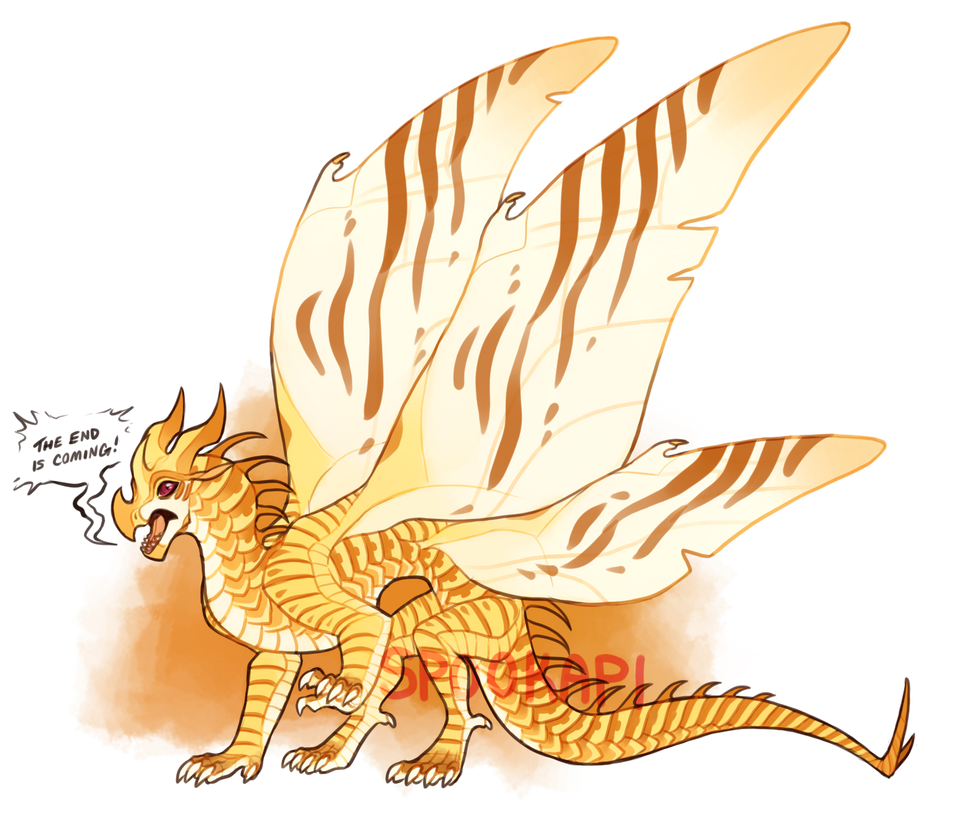 an interesting albino hivewing adopt by Spookapi