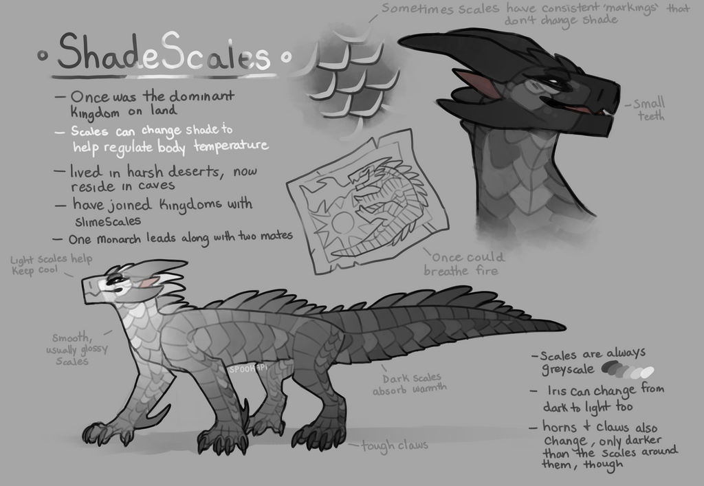 Spookapi Dark ShadeScales - WoF Fantribe concept thing by Spookapi on DeviantArt