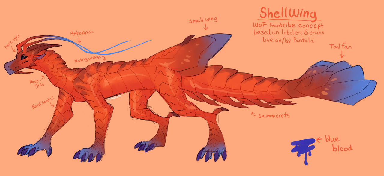 Spookapi Wof WoF Fantribe Concept - ShellWings by Spookapi on DeviantArt