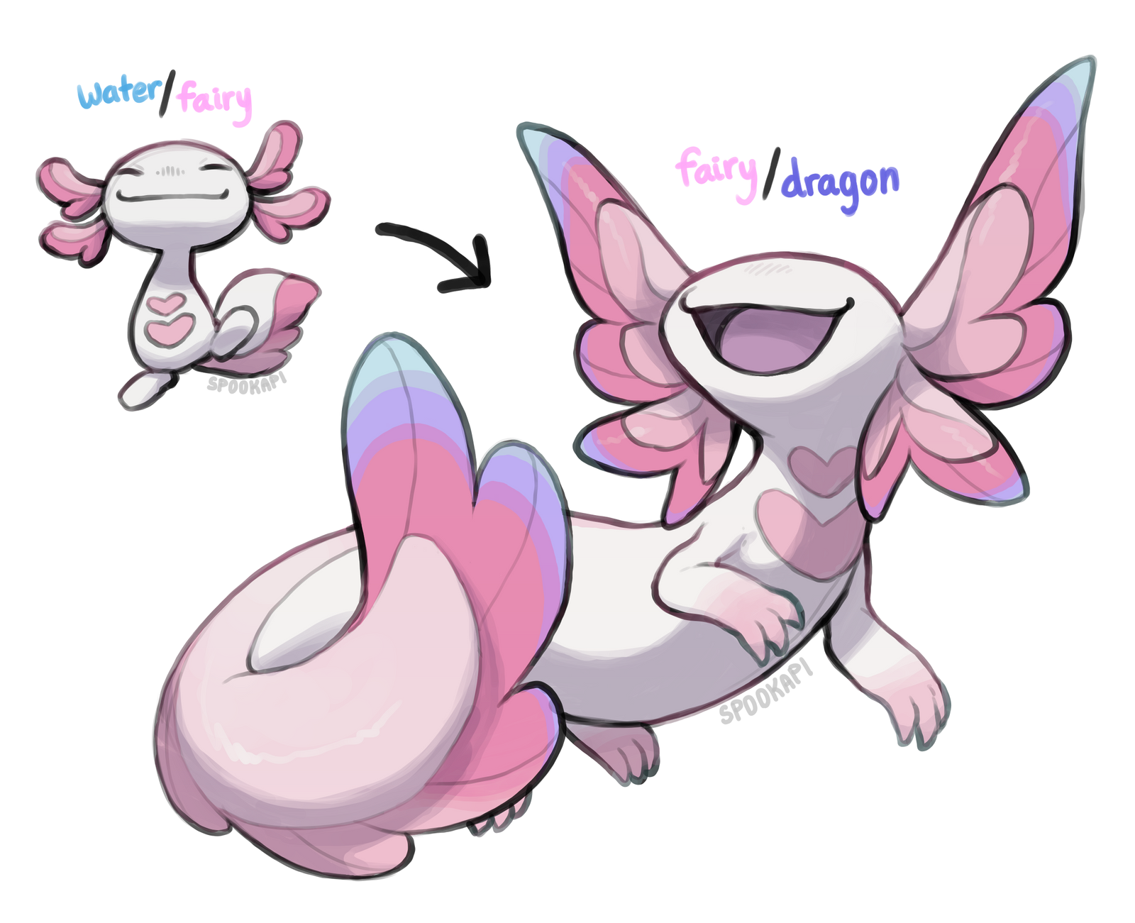 Regional Wooper and Evolution Idea by Spookapi on DeviantArt