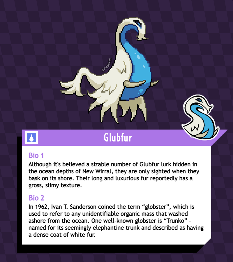 Spookapi Dinosaur Cassette Beasts Fan Monster: Glubfur by Spookapi on DeviantArt