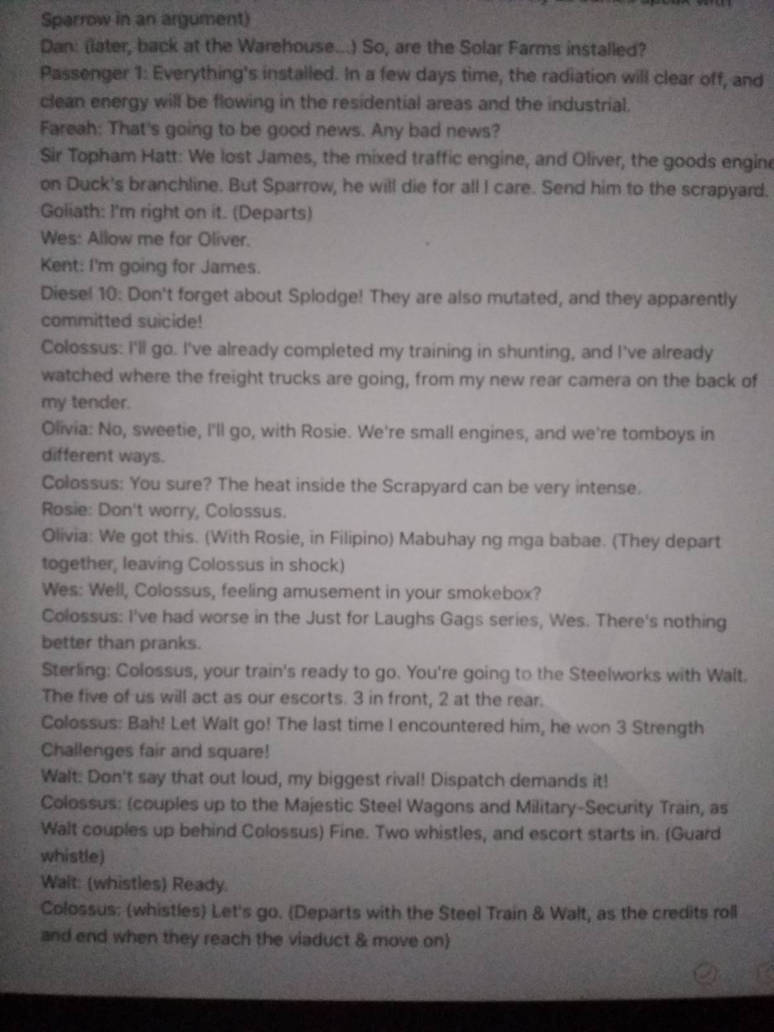 Thomas The Tank Engine Script Thomas the Tank Engine: Fallout (Part 2) IV by JasonSembrano2000 on ...