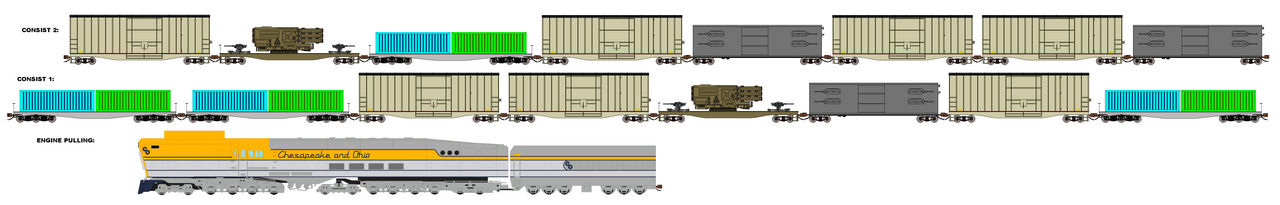 Boss Train Chesapeake and Ohio M-1: PLATYPUS Train Boss by JasonSembrano2000 on ...