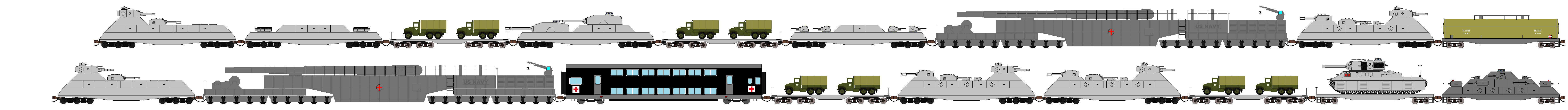 Ultimate Military Convoy Train Complete by JasonSembrano2000 on DeviantArt