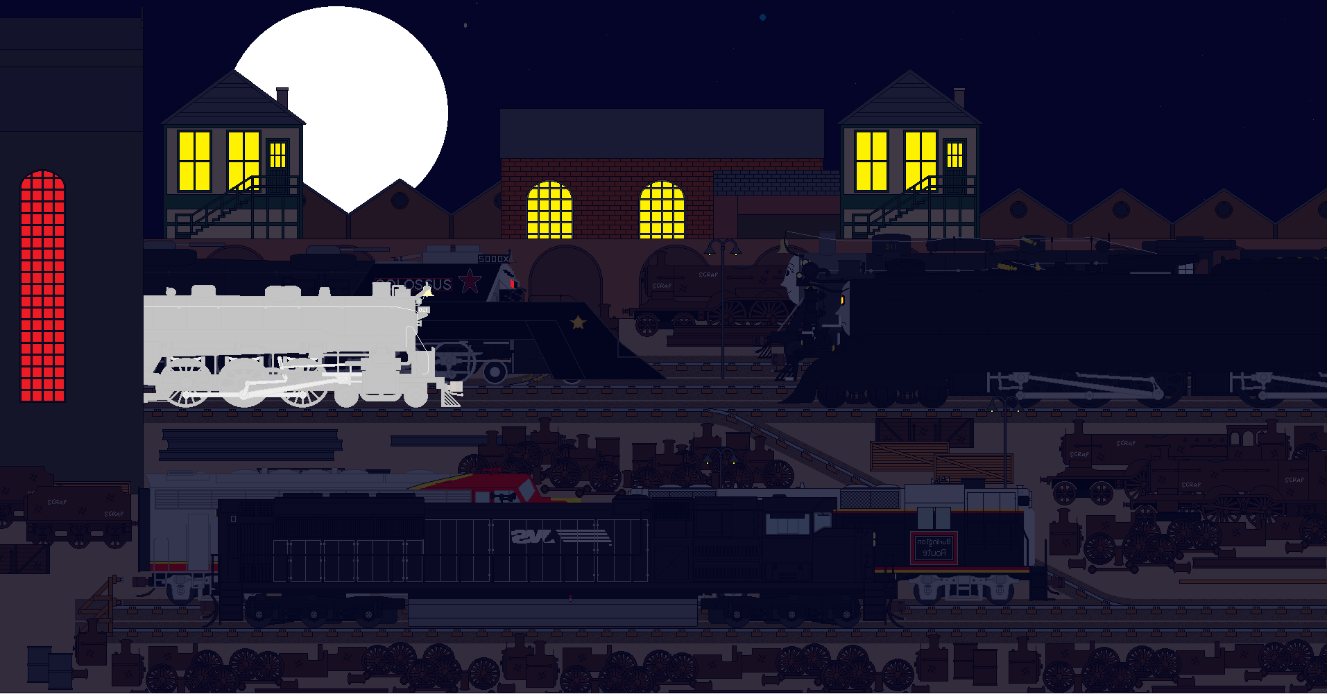 Mlp Haunted Train The Untold Story of the Ghost Train (Scene 18) by JasonSembrano2000 on ...
