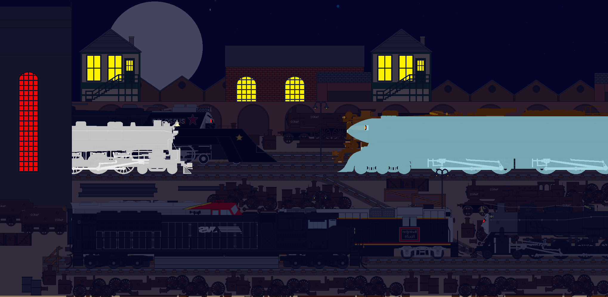 Mlp Haunted Train The Untold Story of the Ghost Train (Scene 19) by JasonSembrano2000 on ...