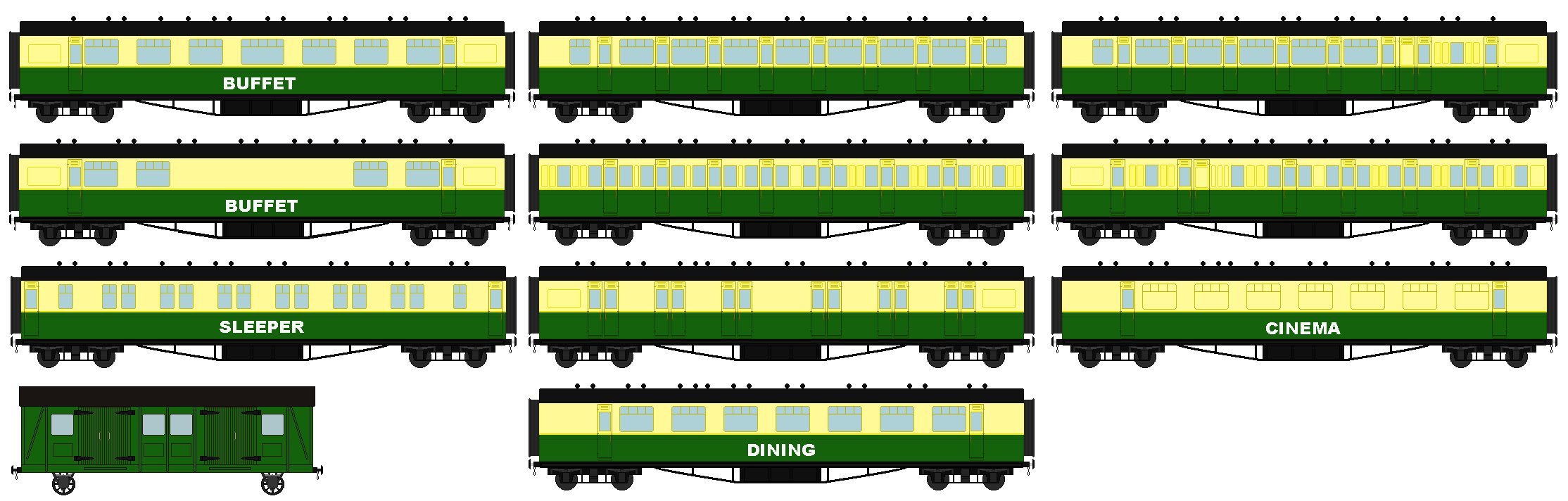 All Express Coaches by JasonSembrano2000 on DeviantArt