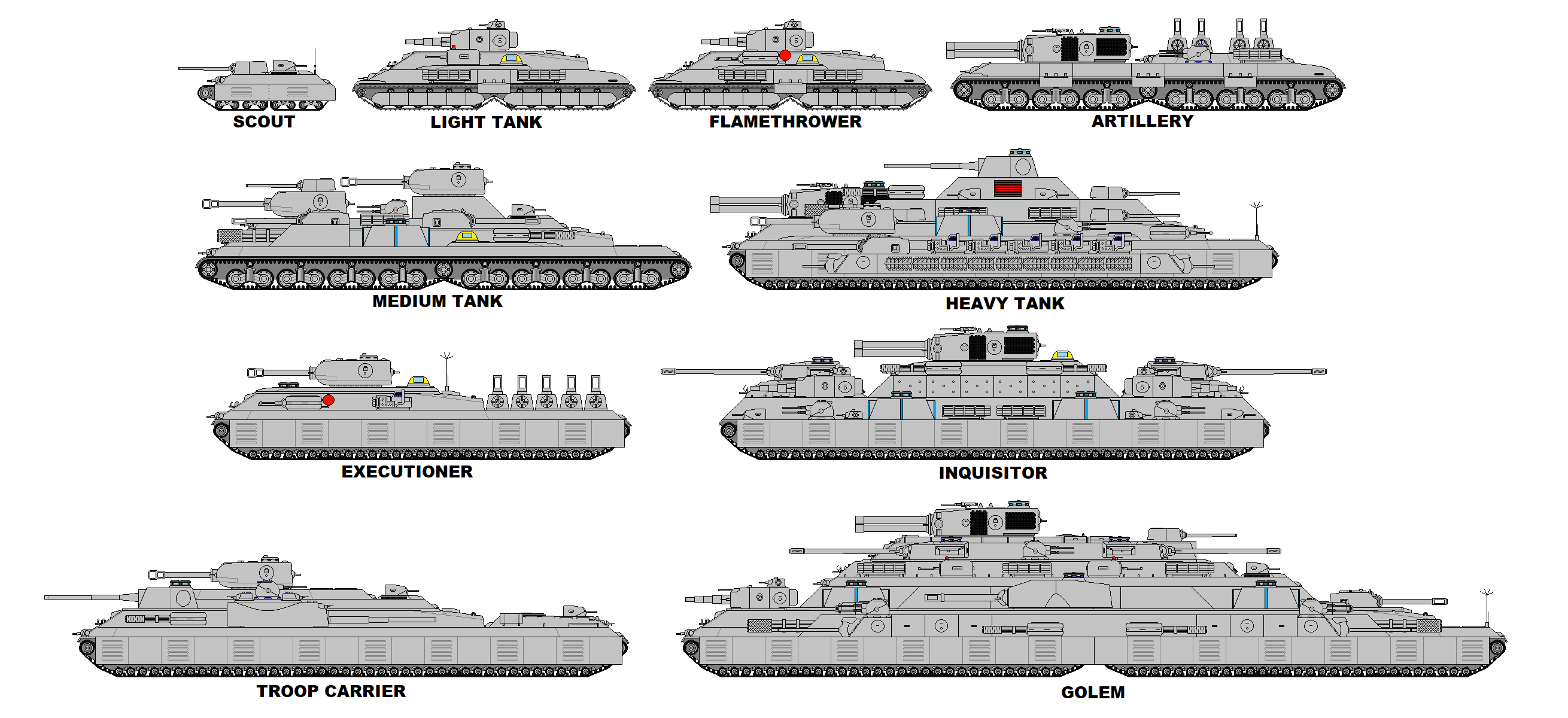 Techno-Demon Tanks by JasonSembrano2000 on DeviantArt