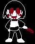 Chara Battle Sprite Jumpscare