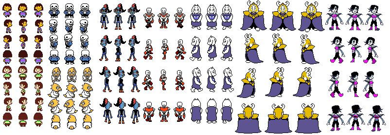 Undertale Sprites by foopdraws on DeviantArt