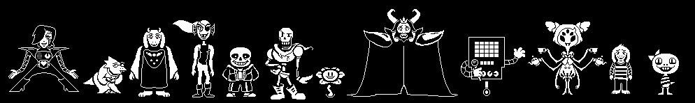 Undertale Battle Sprites by The-Smileyy on DeviantArt