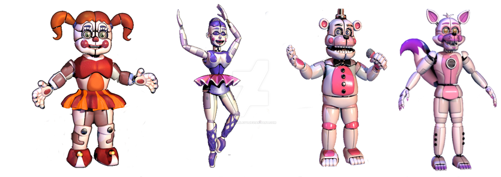 My own Version of the Prototype Animatronics by The-Smileyy on DeviantArt