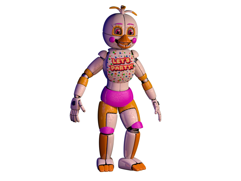 Made a Funtime Chica Youtooz Concept : r/fivenightsatfreddys