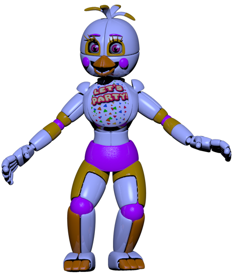 Funtime Chica update v3.94849201 by The-Smileyy on DeviantArt