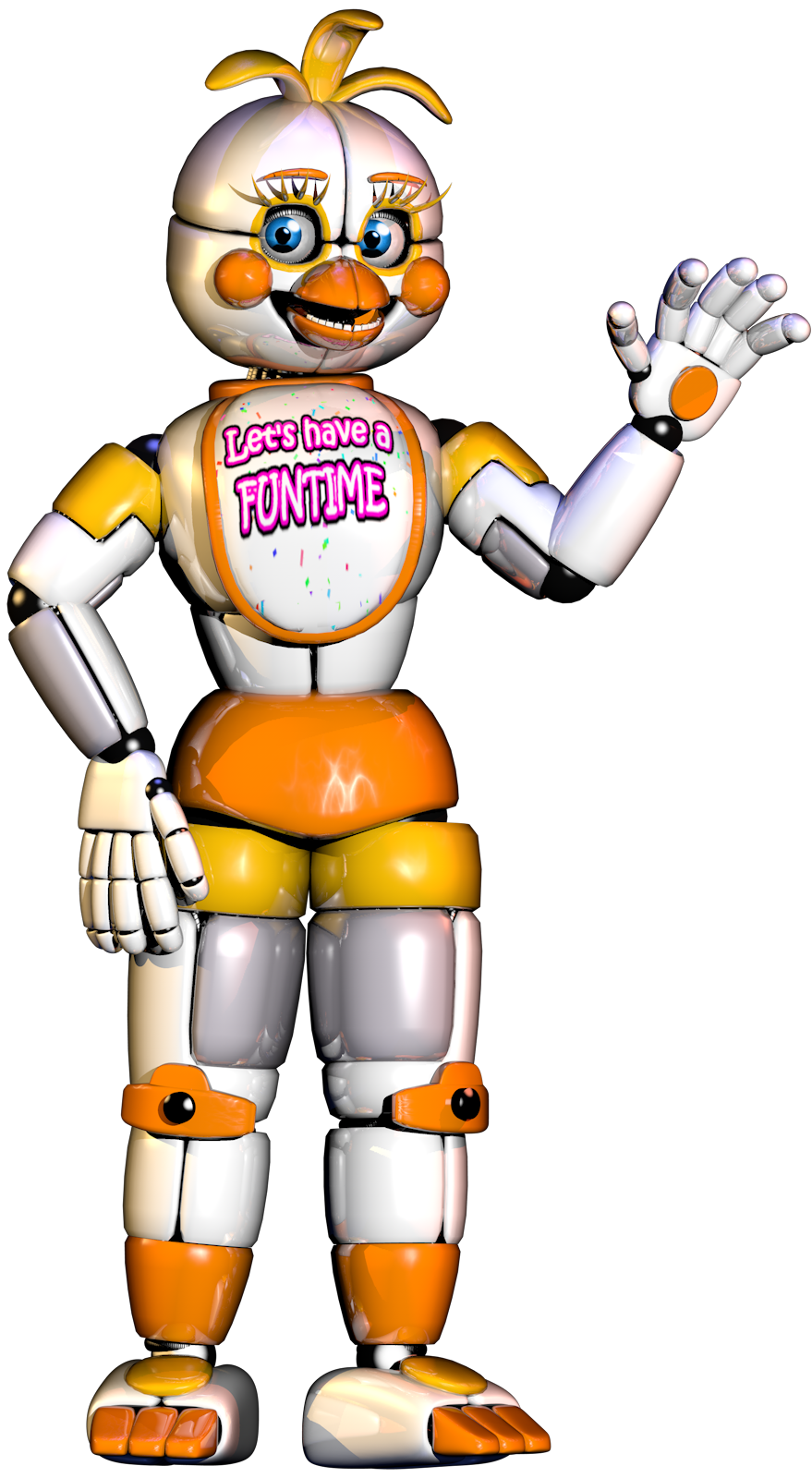 Funtime Chica PNG by OfficialAJP on DeviantArt