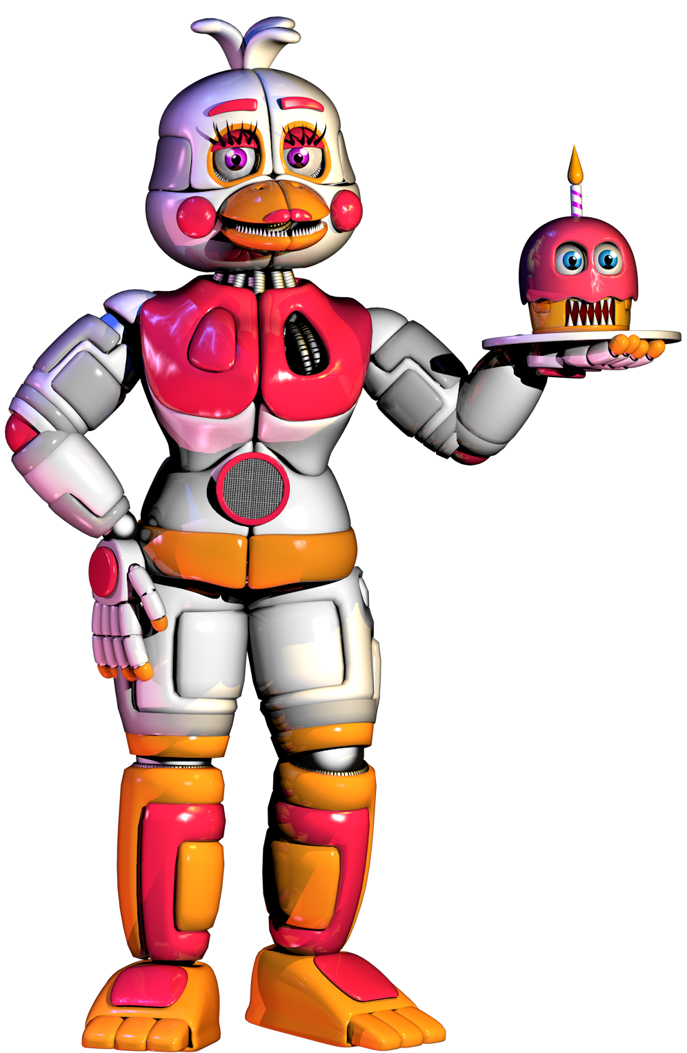 Funtime Chica PNG by OfficialAJP on DeviantArt