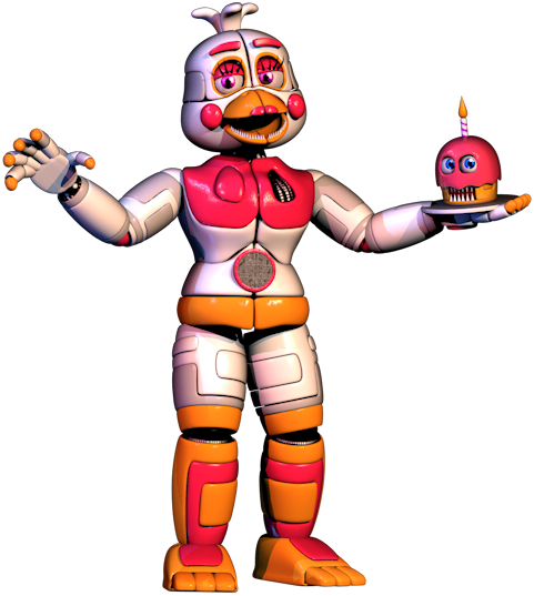 C4d, Funtime Chica v2