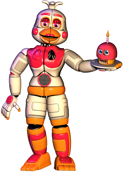 freetoedit Funtime Chica V - Fnaf Sister Location Funtime Chica