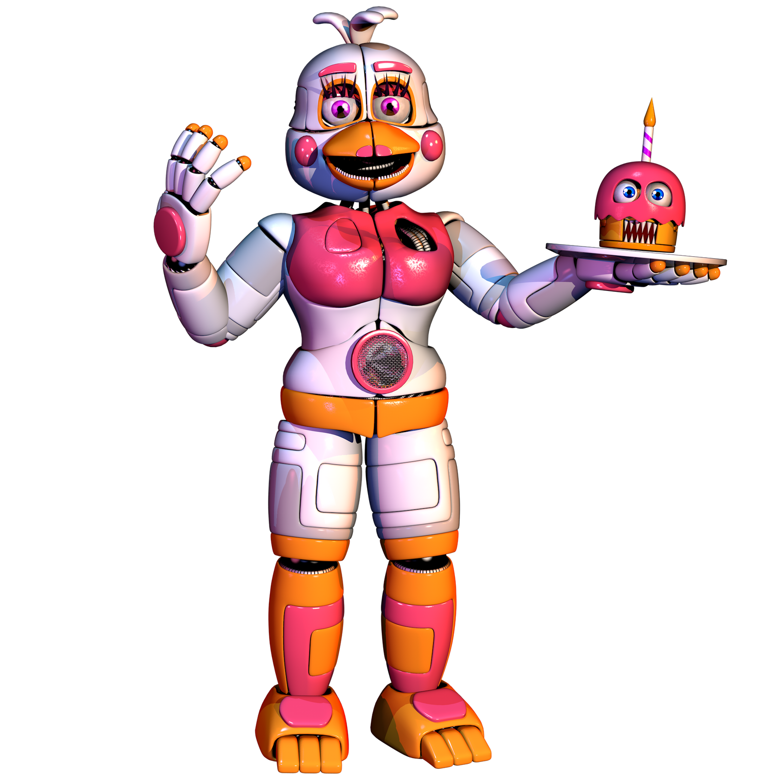 Funtime Chica v3.666 by The-Smileyy on DeviantArt