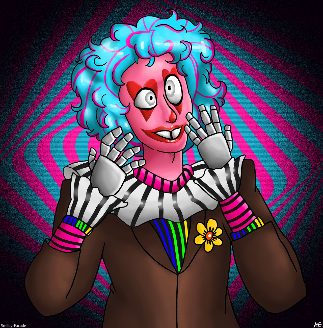 Blah Blah The Clown by The-Smileyy on DeviantArt
