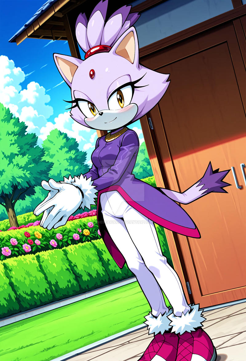 Blaze Keyed Deviantart Blaze the cat by TheBear0001 on DeviantArt