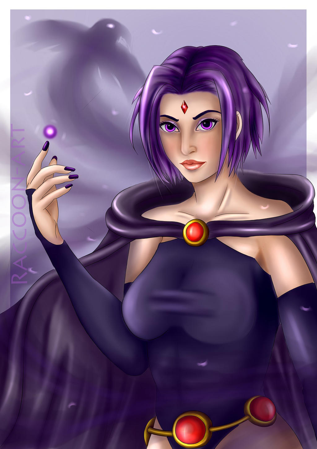 Raven Dc Vector Raven DC by Raccoon-Art on DeviantArt