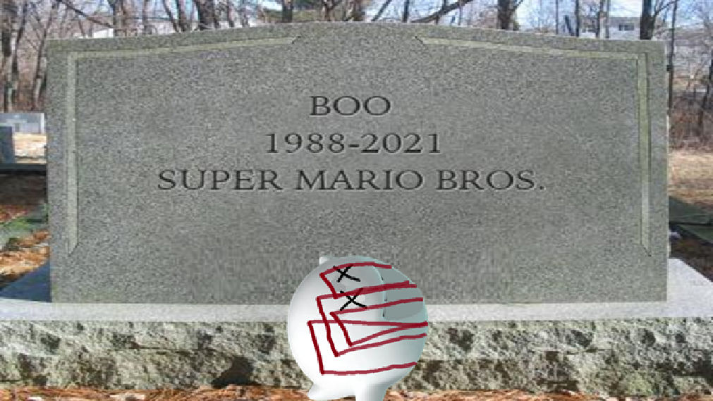 Boo (Super Mario Bros.) is Death by johnfccfposey on DeviantArt
